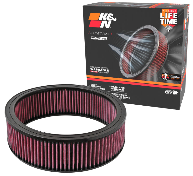K&N Replacement Air Filter GM CARS & TRUCKS, 1968-97