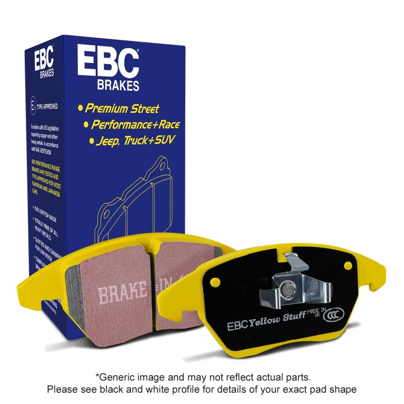 EBC 11-14 Chrysler 200 3.6 Yellowstuff Rear Brake Pads