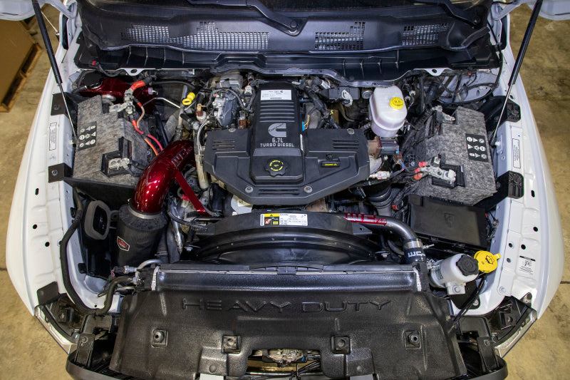 Wehrli 10-18 Dodge 6.7L Cummins Upper Coolant Pipe - Candy Red