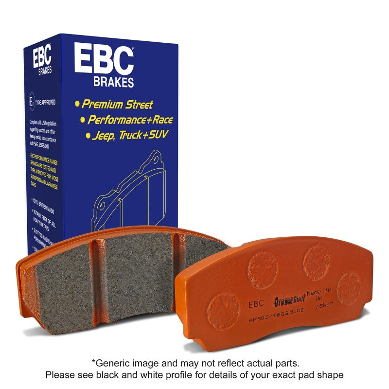EBC 10+ Lexus GX460 4.6 Extra Duty Front Brake Pads