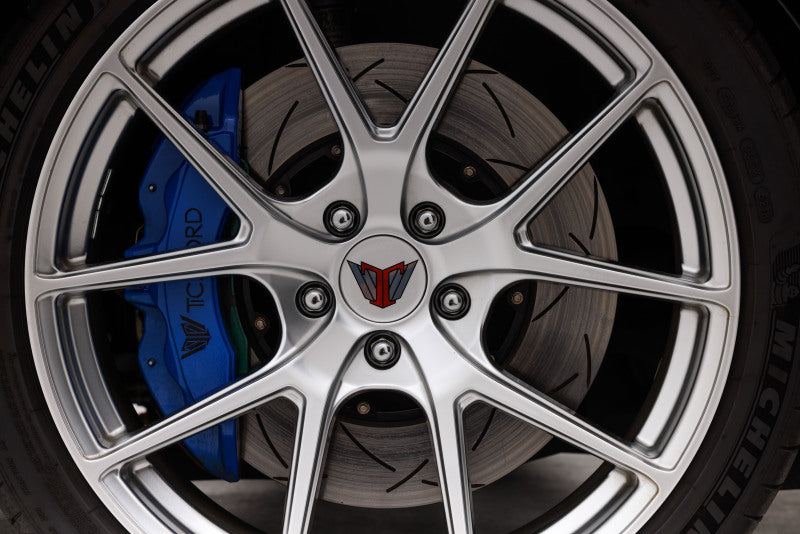 DBA Nissan Skyline (Various) Front Slotted 5000 Series 2 Piece Rotor Assembled w/ Black Hat