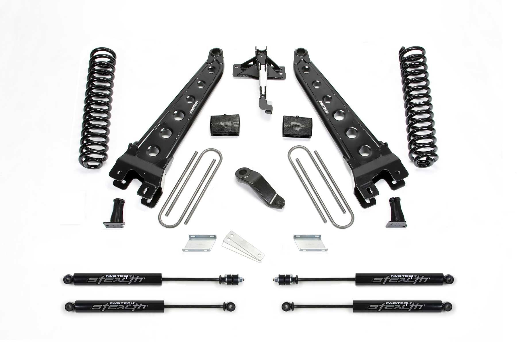 Fabtech 2017 Ford F450/F550 4WD Diesel 6in Coil Spring Kit