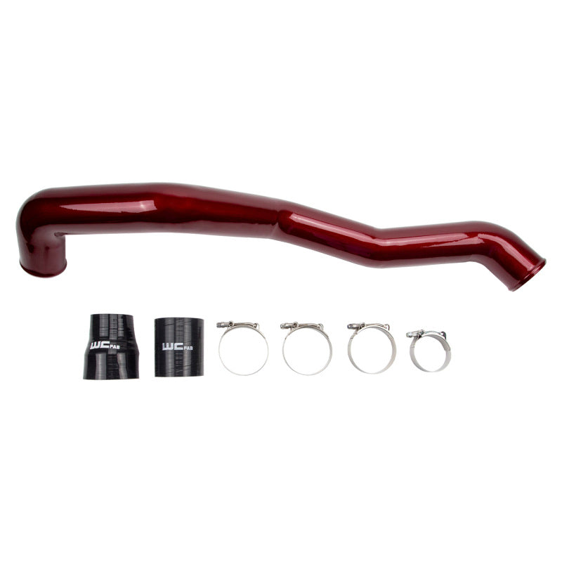 Wehrli 11-16 Chevrolet 6.6L LML Duramax Driver Side 3in Intercooler Pipe - Gloss White