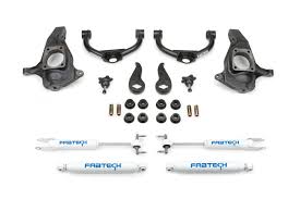 Fabtech 11-19 GM 2500HD/3500HD 2WD/4WD 4in System - Component Box 1